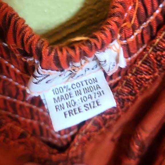 Beautiful ombre rust and brown dress - Picture 4 of 4